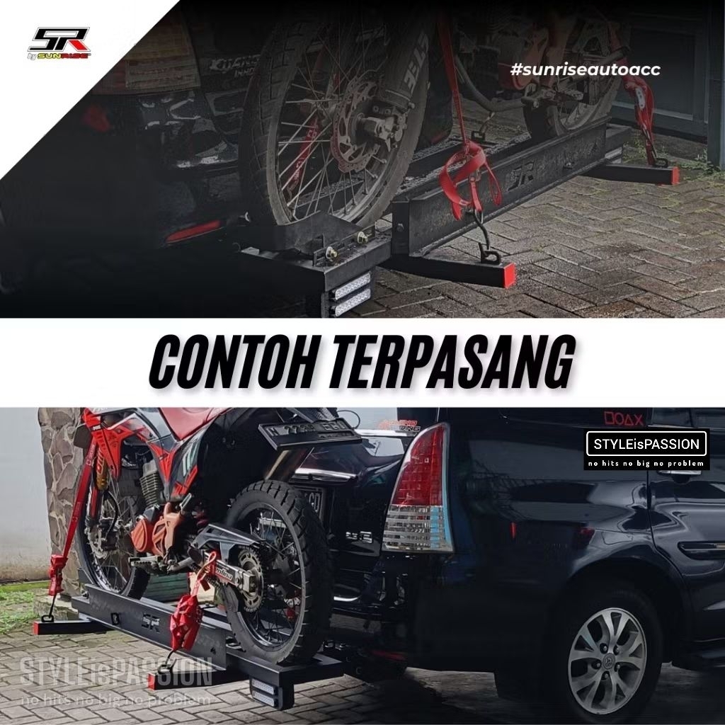 Bumper Towing Anhang Knockdown System Rush Terios Toyota Innova 2006-2015 By SR Exclusive Styleispas