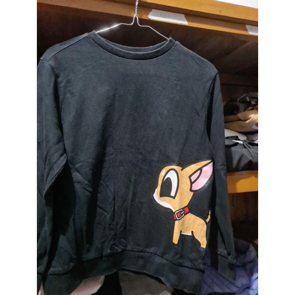 crewneck pancoat second,crewneck pancoat preloved