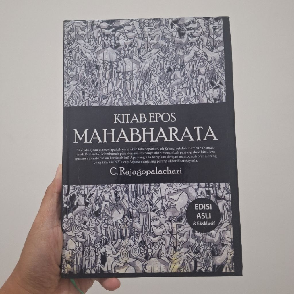 Buku Kitab Epos Mahabharata - C. Rajagopalachari - Buku Bekas Buku Preloved