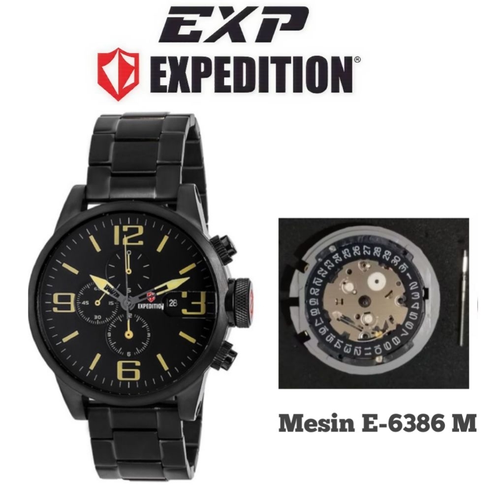 Mesin Jam Tangan Expedition Type E 6386 M
