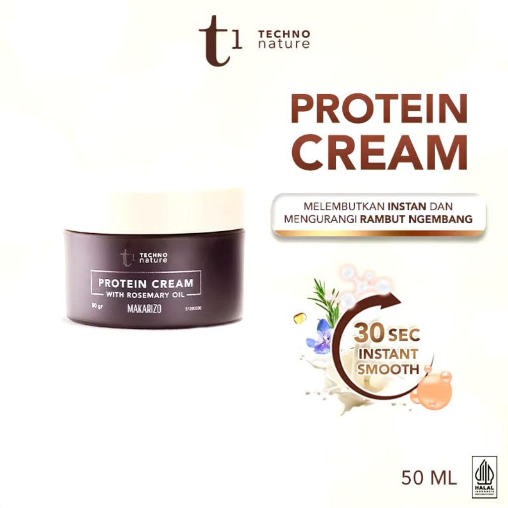 Makarizo protein cream with rosemary oil echno nature