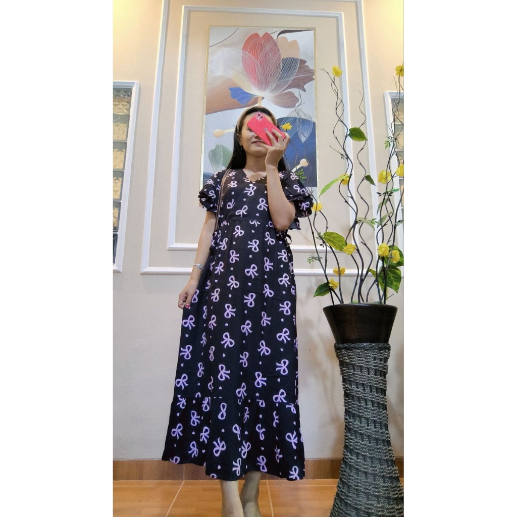 DASTER KIMONO PANJANG / KIMONO TALI SAMPING BUSUI KEKINIAN/ LENGAN 2 UMPAK