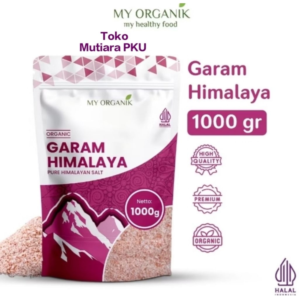 

Garam Himalayan Pink Salt 1kg _Premium(Original)