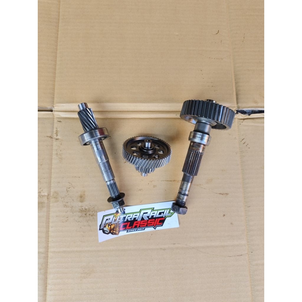 RASIO GEARBOX GARDAN RASIO RATIO TRANMISI RASIO GARDAN HONDA PCX 150 K97 ORIGINAL RASIO PCX 150 K97 