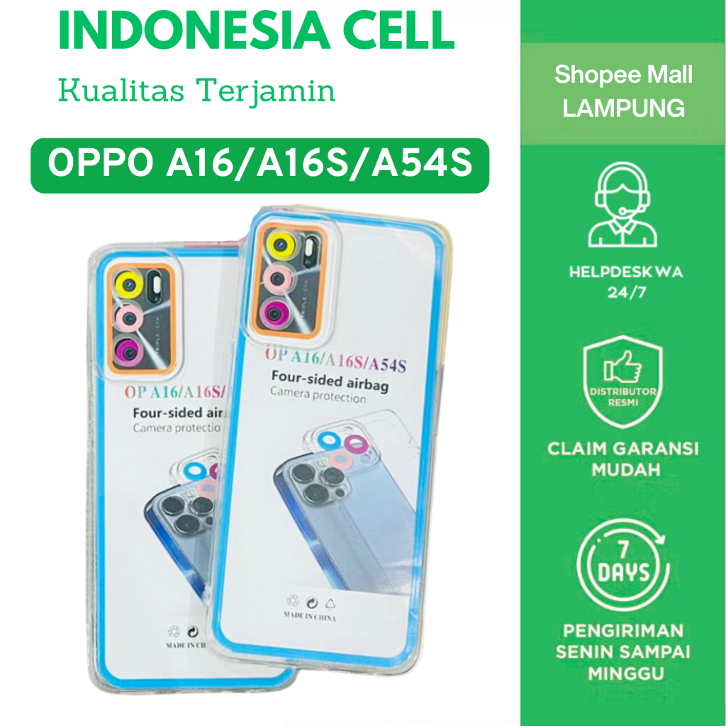 Case OPPO A16-A16S-A54S/Case Bening OPPO A16-A16S-A54S/Case Airbag OPPO A16/Case Polos OPPO A16