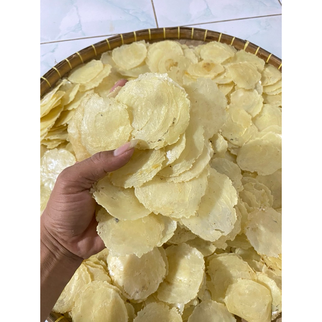 

1kg EMPING MELINJO FRESH KERING PASAR ASLI KEBUMEN BIJI 2-3