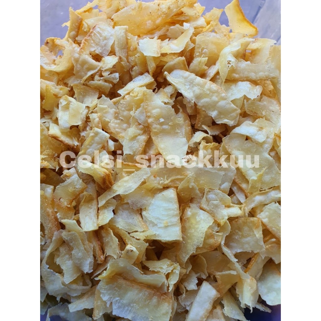 

1KG Keripik singkong original gurih ,manggleng ori enak gurih