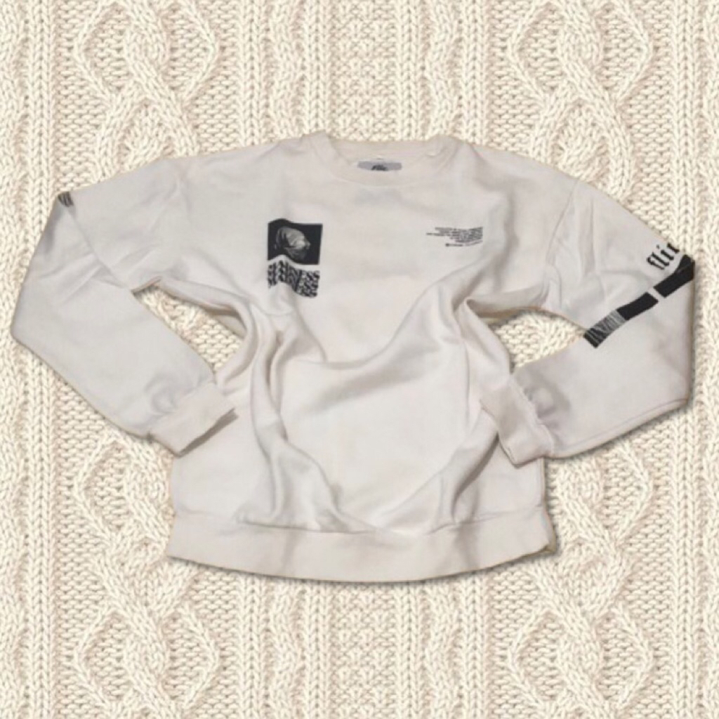 (Preloved Baju) Flicworld crewneck