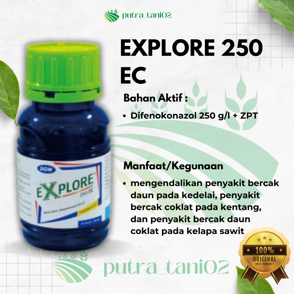 Explore 250 EC + ZPT Fungisida Explore Bahan Aktif Difenokonazol