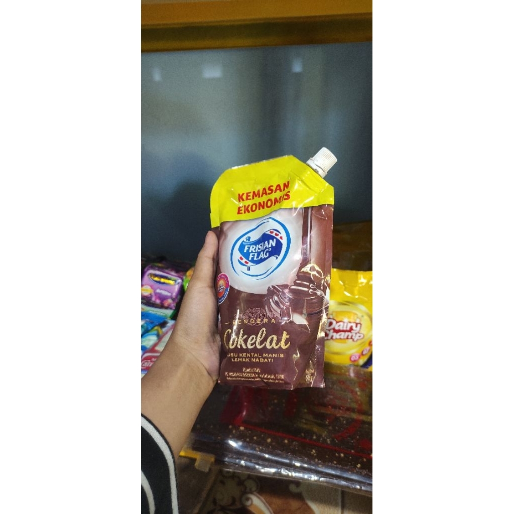 

susu coklat frisian flag 545gr