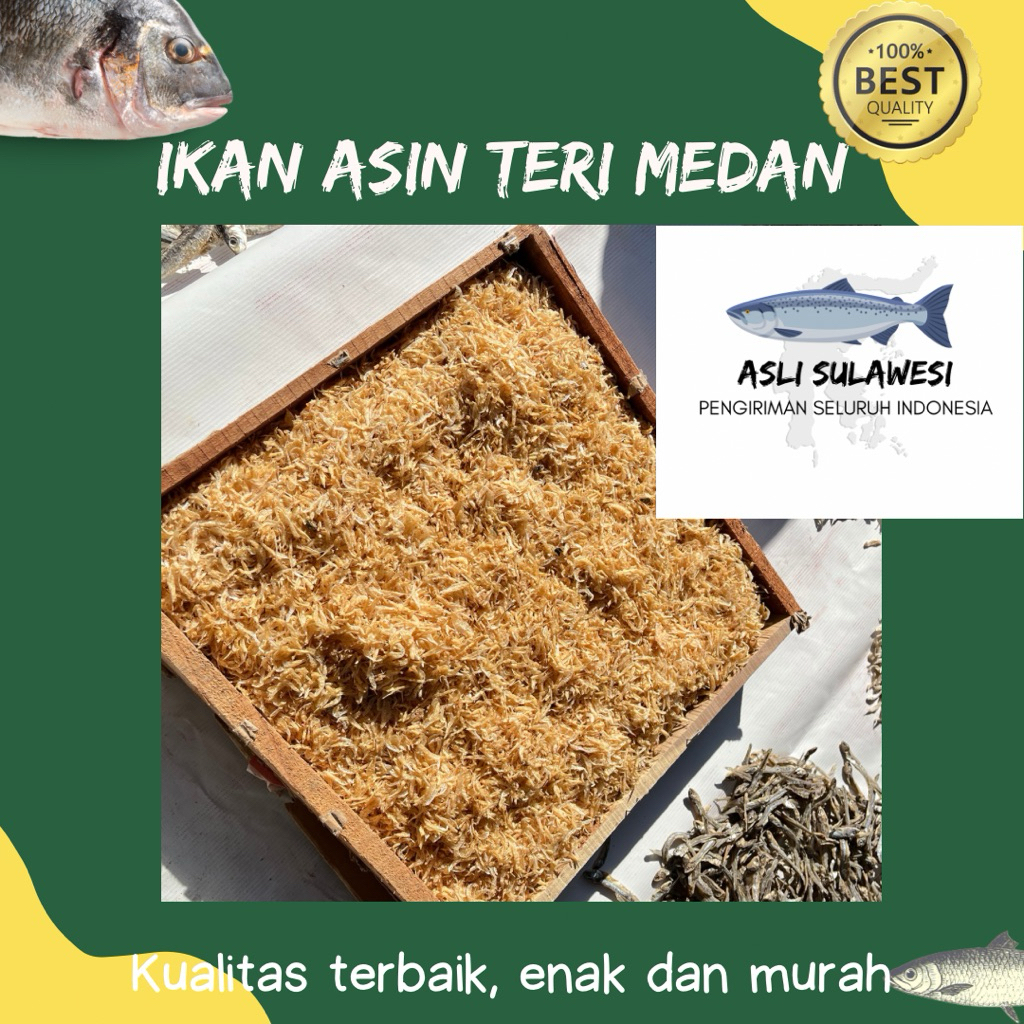 

IKAN ASIN TERI MEDAN PREMIUM