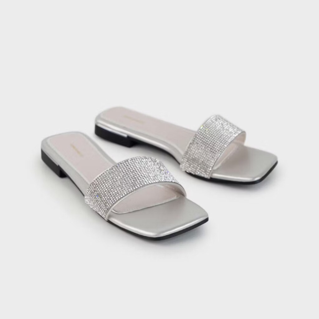 URBAN&CO FURROW WOMAN  SANDAL TEPLEK SILVER