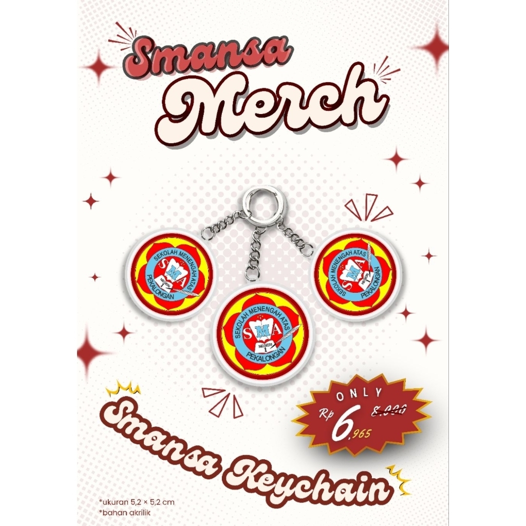 Smansa Logo Keychain