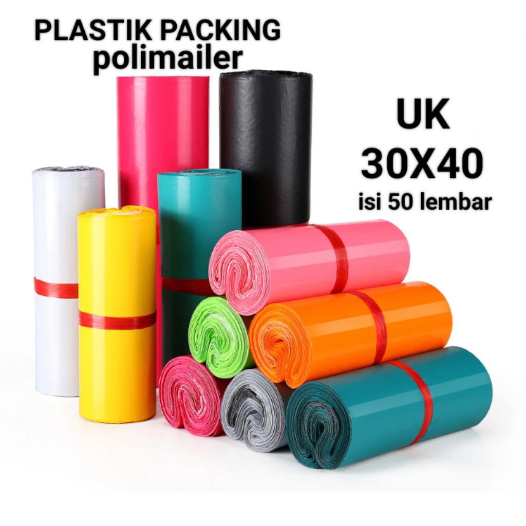 

(Bintang decor pekanbaru,)Plastik packingPolimailer ukuran 30cmx40cm