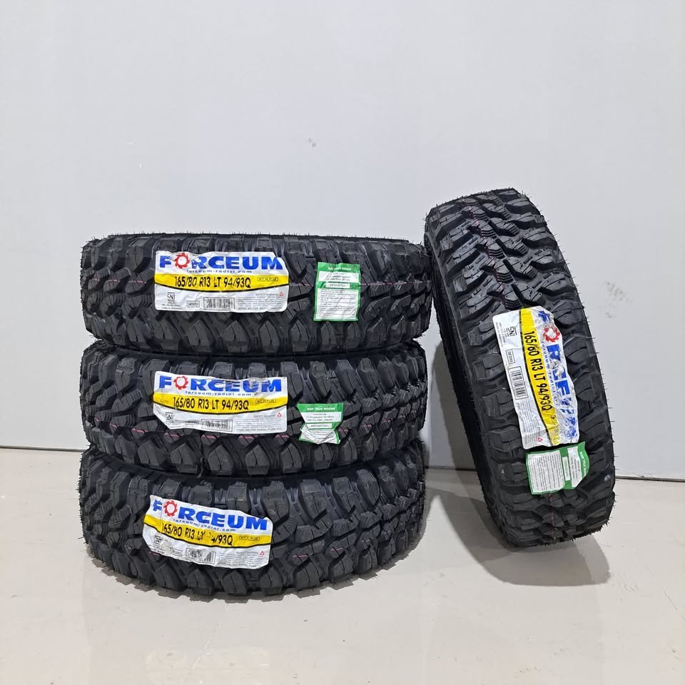 ban tatah tahu ring 13 offroad ban cangkul forceum M/T 08 165 80 r13 bisa untuk carry grandmax l300 