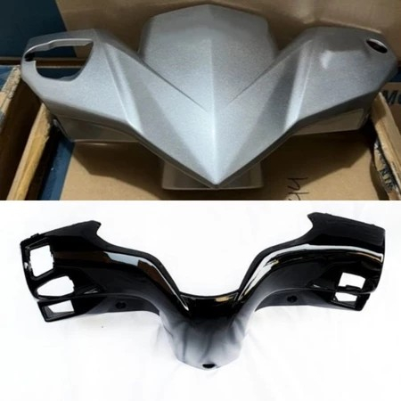 Batok Depan Belakang Vario Techno 110 Karbu Silver Honda Vario Techno CBS / Batok Depan Vario 110 Ka