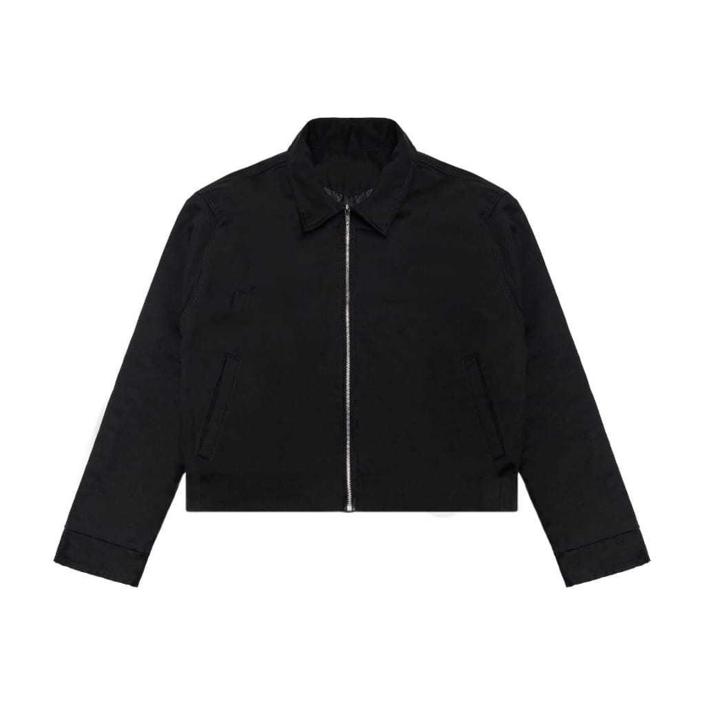 EDINAL JAKET WORK BOXY POLOS HITAM S-XXL