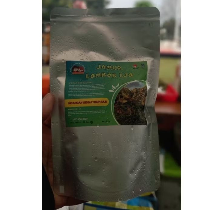 

Daging Jamur Lombok Ijo/Daging Vegan 250g/Jamur Enak/JamurRasaEmpal/Dtemal-temol