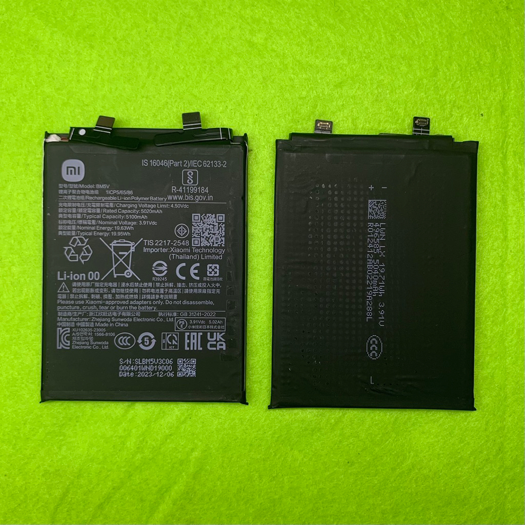 BATERAI BATTERY BATRE BATERAY BM5V XIAOMI REDMI NOTE 13 PRO 5G ORIGINAL COPOTAN