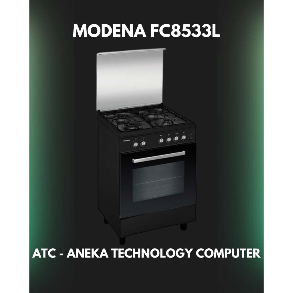 MODENA FC8533L Kompor Frestanding 3 Tungku Dengan Oven