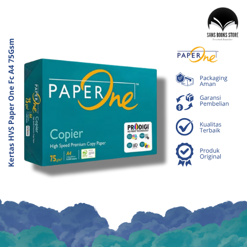 

Kertas HVS Paper One Fc A4 75Gsm 500 Sheets