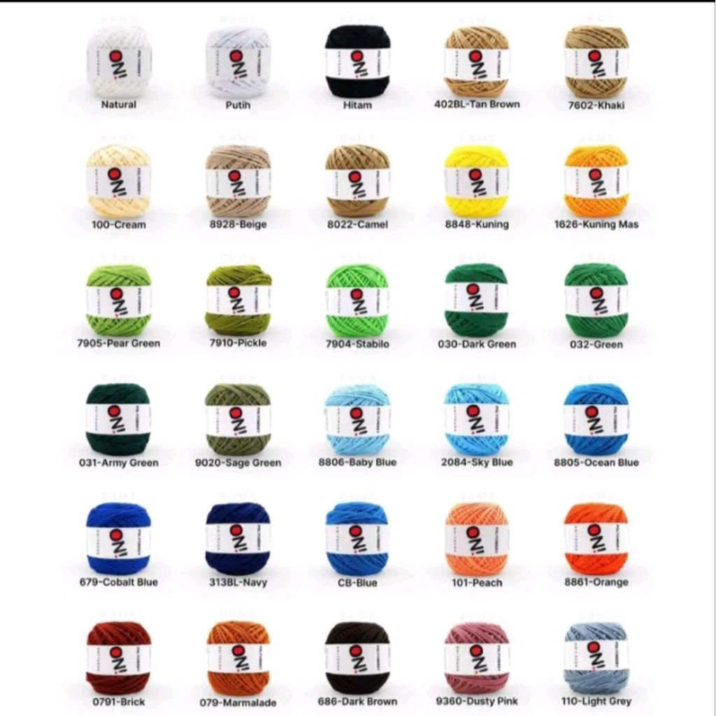 Benang Onitsuga Polycherry D18