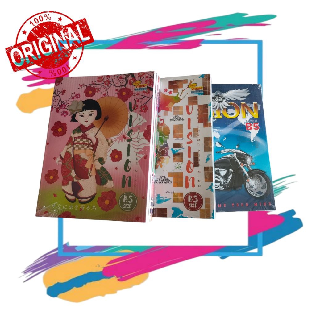

Buku Tulis Besar Vision 42 Lembar Isi 6 Pcs Per Pack
