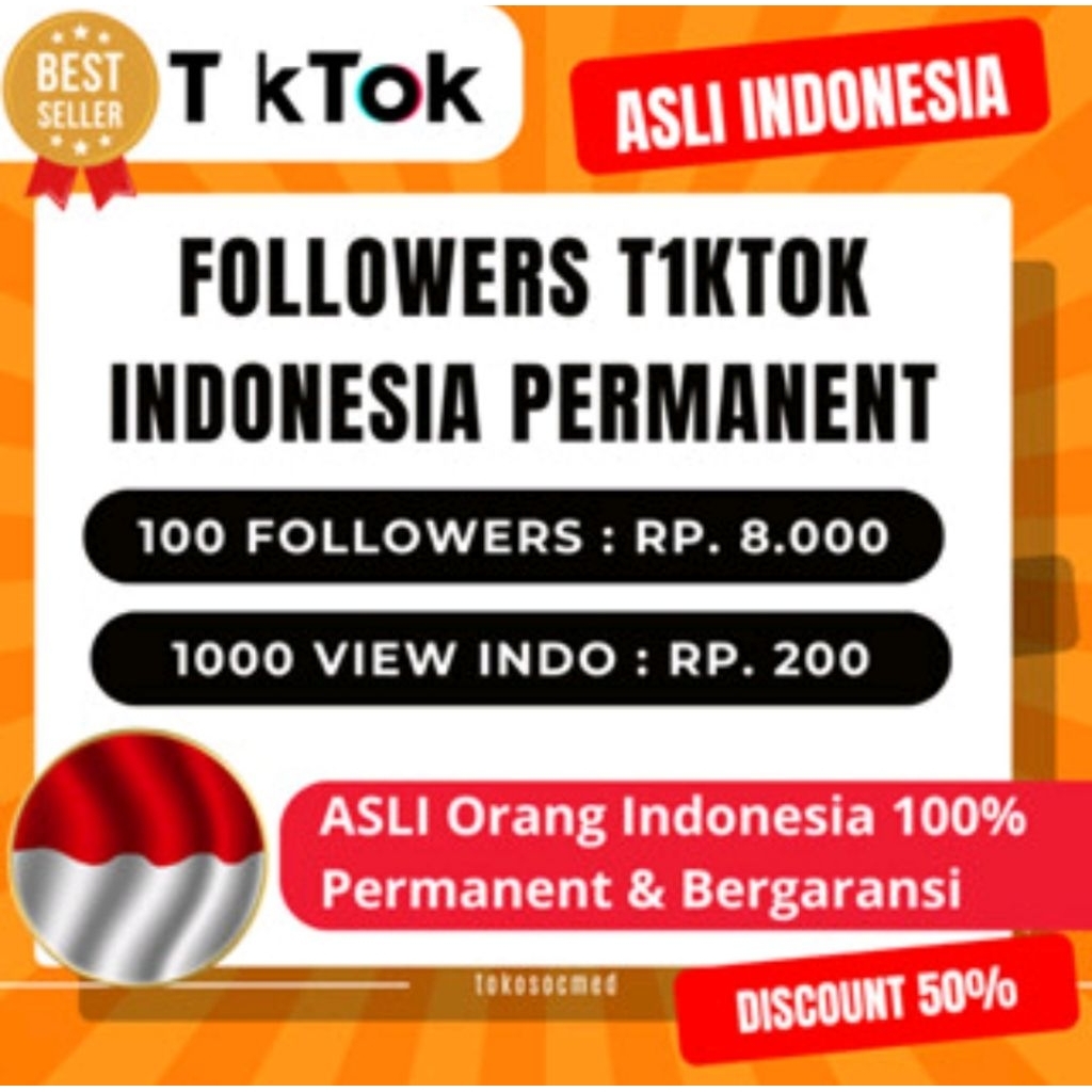 follower tiktok termurah bergaransi
