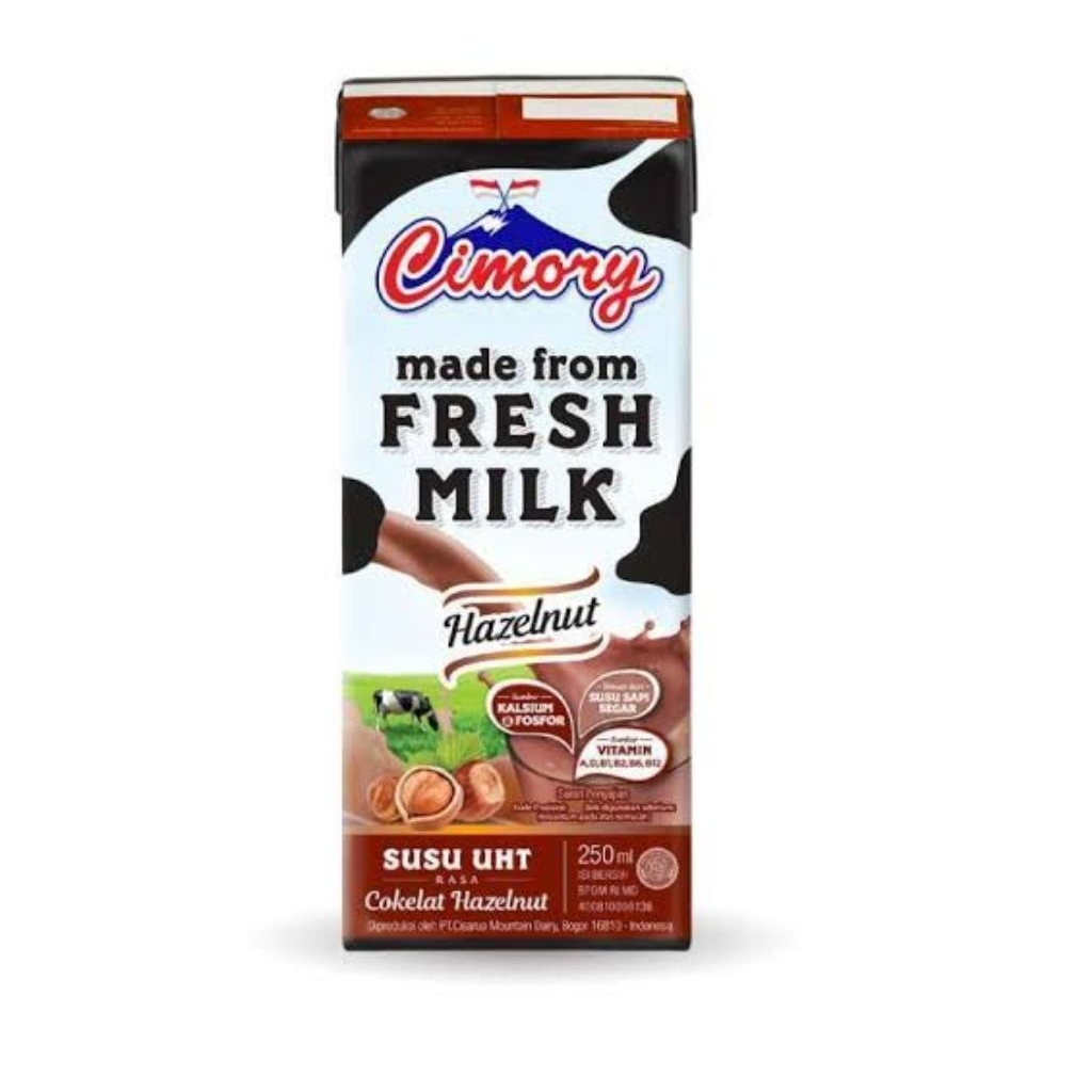 

Cimory Susu UHT 250 ml Rasa Hazelnut