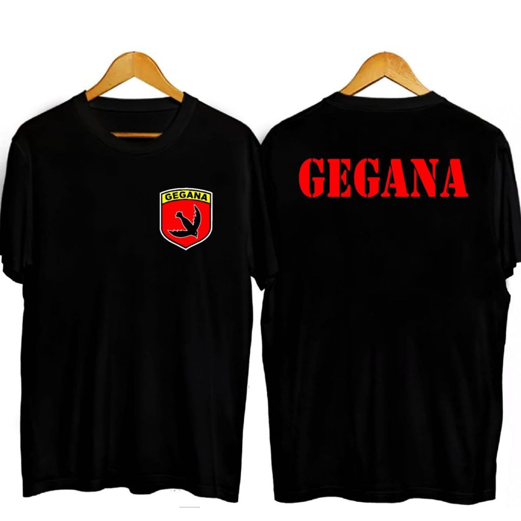 Kaos Gegana Brimob Lengan Pendek Sablon DTF/Kaos Gegana Porli
