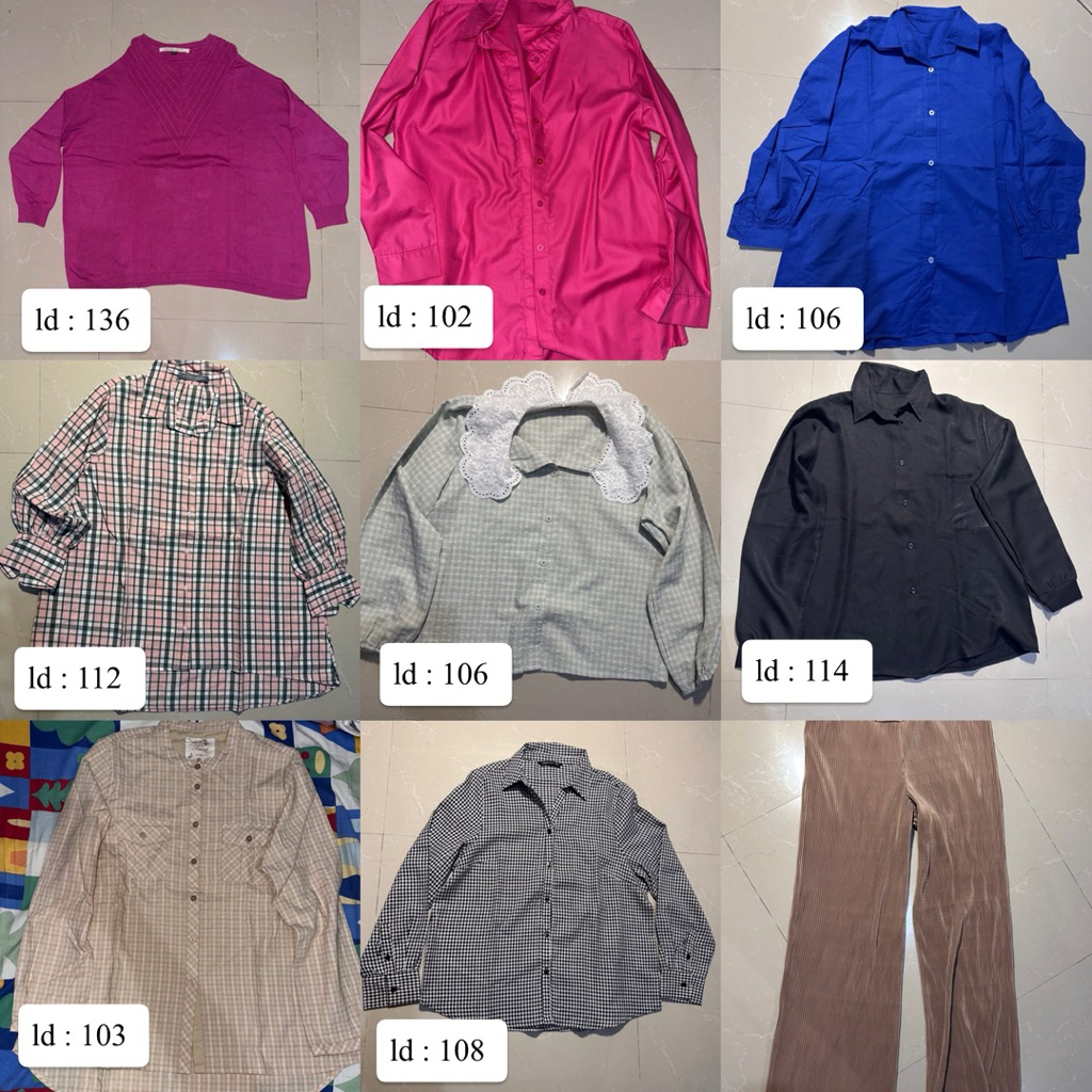 READ DESC PRELOVED ATASAN DAN BAWAHAN WANITA MURAH BATIK, EXECUTIVE ,  MINIMAL, URBAN & CO, RURIK, C