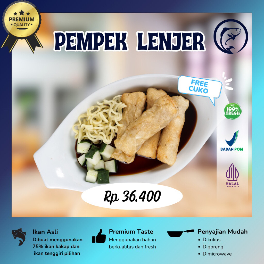 

(Garansi 100%) Isi 16 Pempek Ikan Lenjer Abaalifood Pempek Asli Palembang Ikan Tenggiri Kakap Empek Empek Mpek-mpek Frozen Mix Ikan Tenggiri Pempek BPOM Pempek Halal MUI Pempek Jogja Pempek Lengkap Pempek Campur Pempek Abaali Pempek Promo