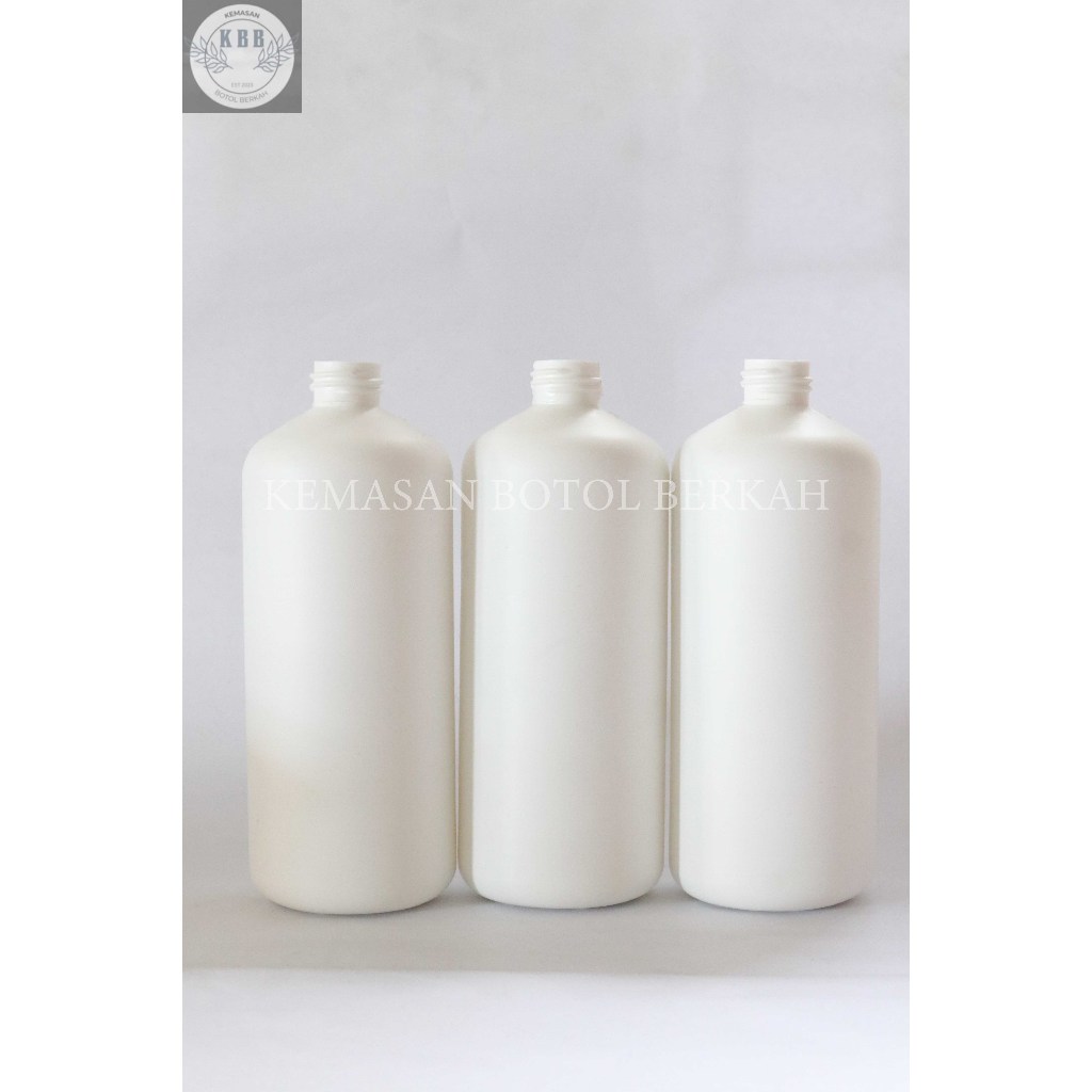 BOTOL HS HDPE 500ML N24 PUTIH TEBAL BOTTLE CVI 500ML WHITE DOFF N24