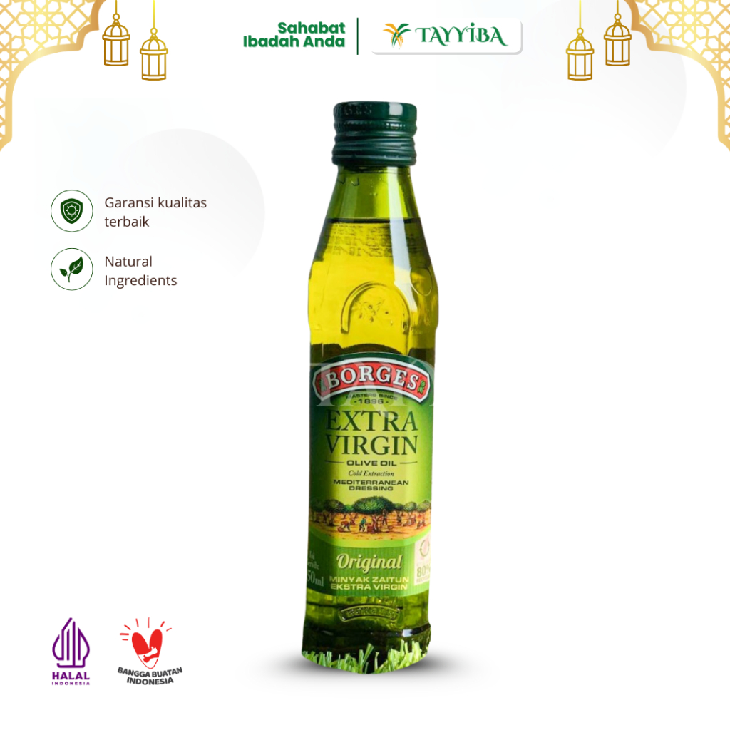

Minyak Zaitun Borges Borjes Extra Virgin Olive Oil Untuk Masak dan Diminum 500 ml