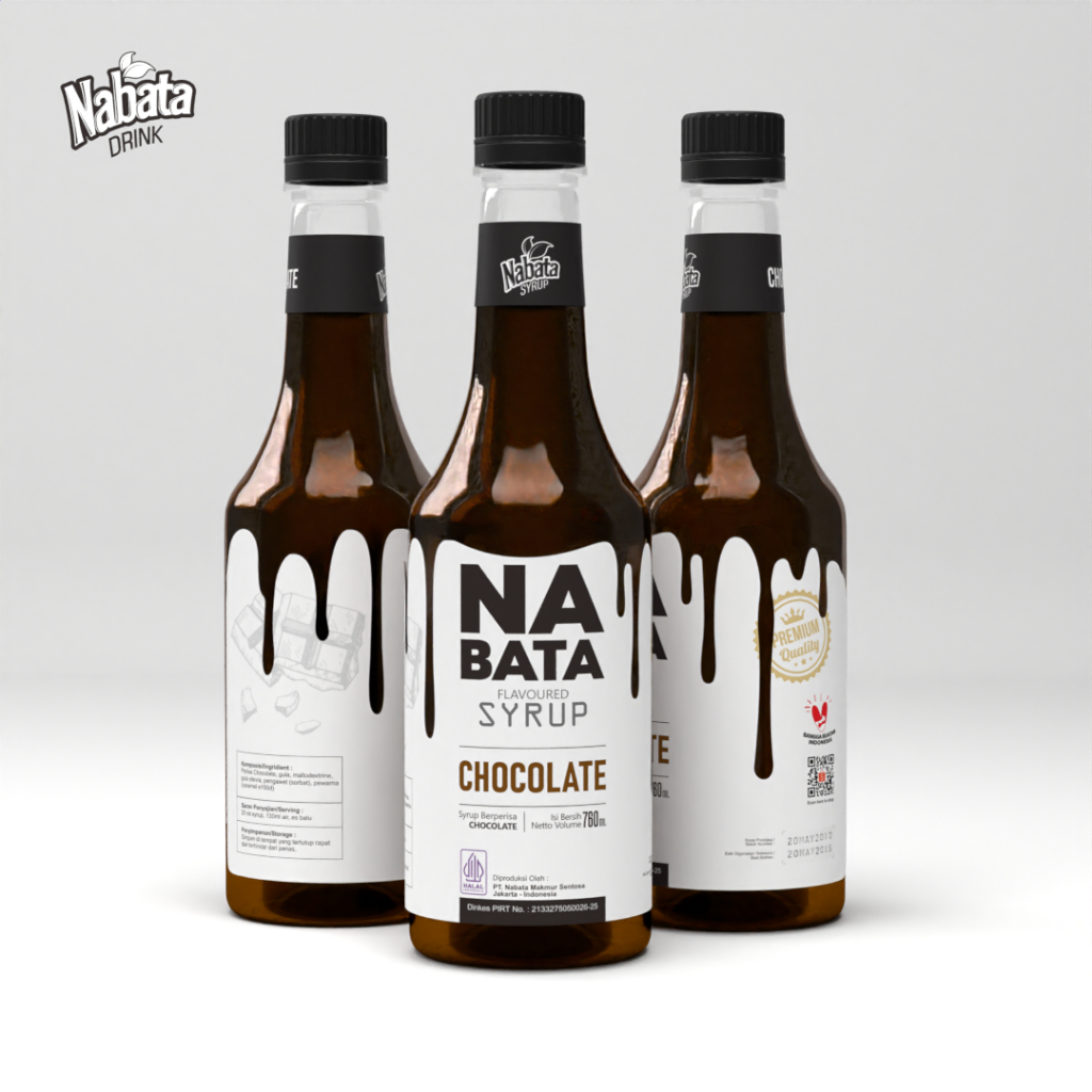 

Sirup Coklat Syrup Chocolate Premium 750Ml Nabata Drink - Sirup cokalat Untuk Cafe Coffe Shop