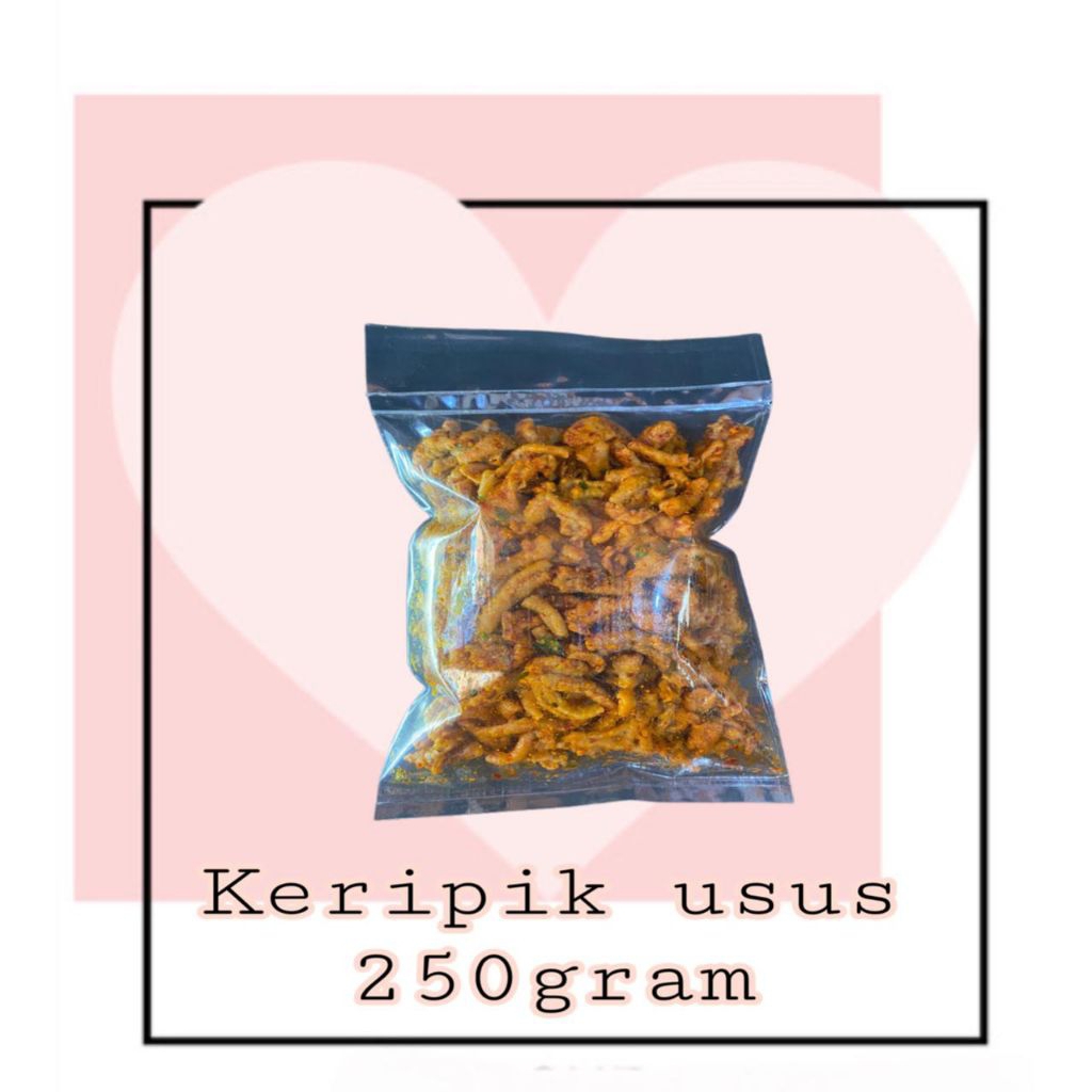 

keripik usus pedas 250gram