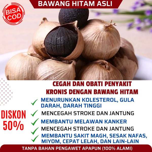 

Black Garlic Bawang Tunggal