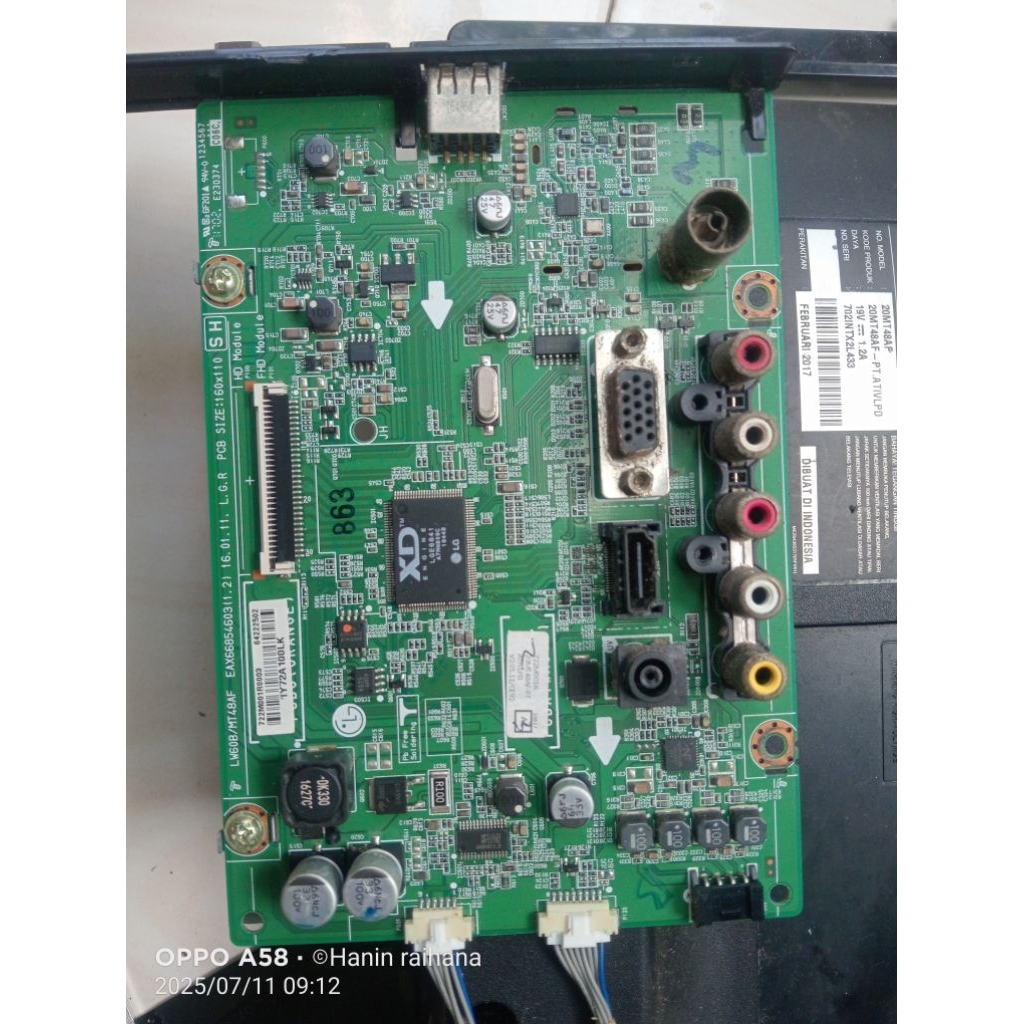 Mainboard LG 20MT48AF