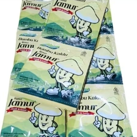 

Bumbu Kaldu Rasa Jamur Dapurkita Renteng isi 12 Sachet (10g)