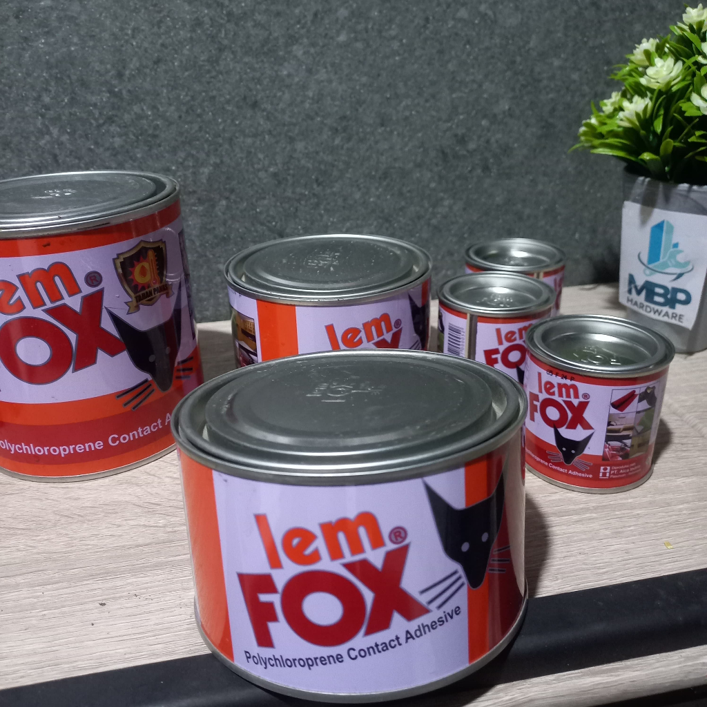 

LEM FOX KUNING 70 gr 300 gr 600 gr / LEM FOX KUNING SERBAGUNA