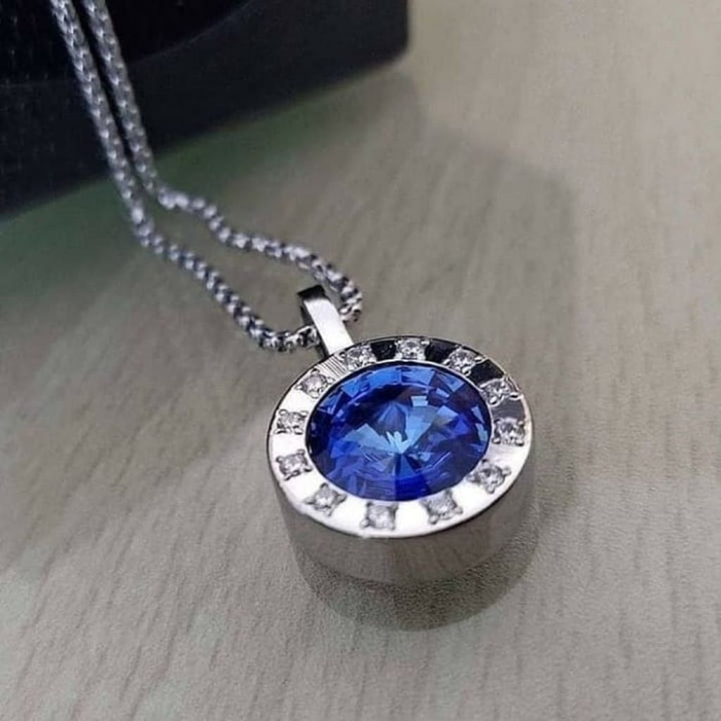 KK Liforce Blue Sapphire - Kalung Kesehatan Wanita | Alat Terapi Kesehatan Energy Saklar Murni