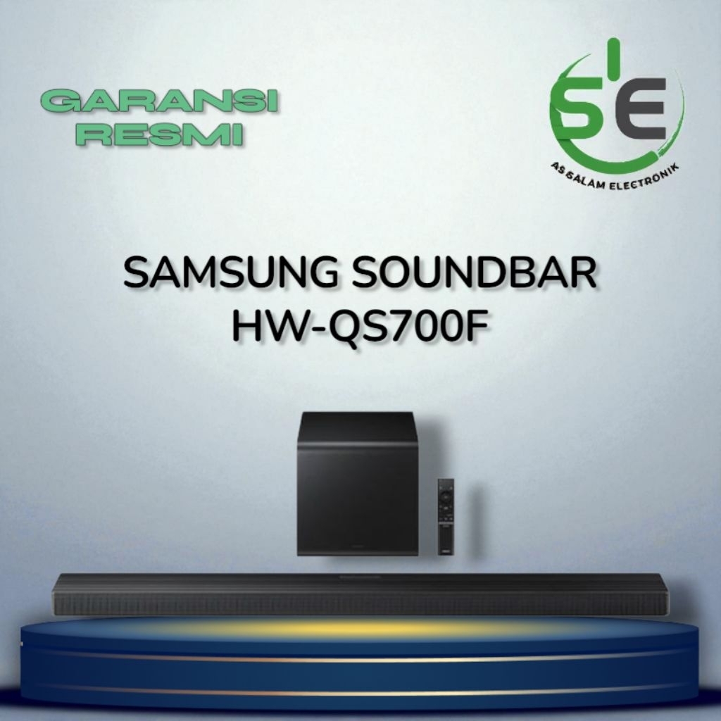 SAMSUNG HW-QS700F SOUNDBAR TRUE 3.1.2 Ch SOUND WIRELES DOLBY ATMOS / HWQS700F / HW-QS700F