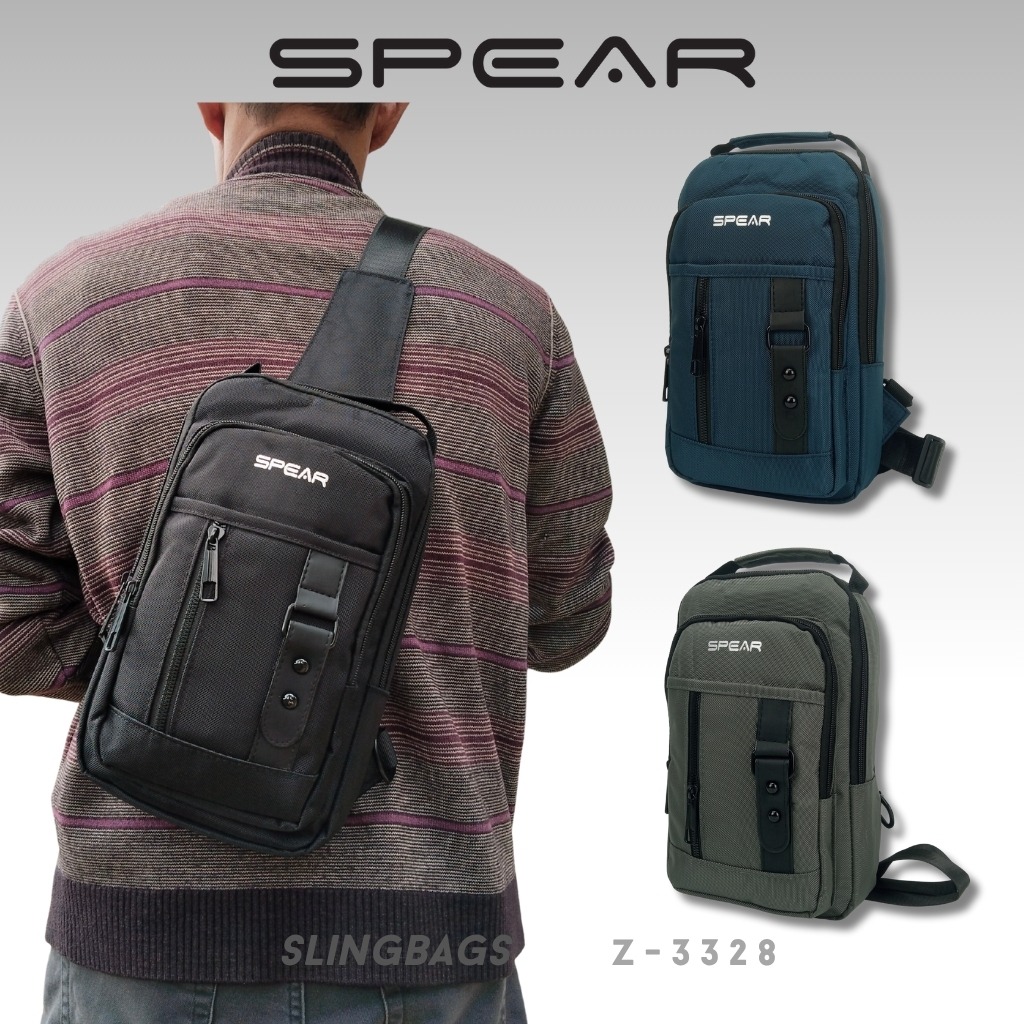 SPEAR Tas Selempang Import Tas Slingbag & Bahu Pria atau Wanita SB-Z-3328