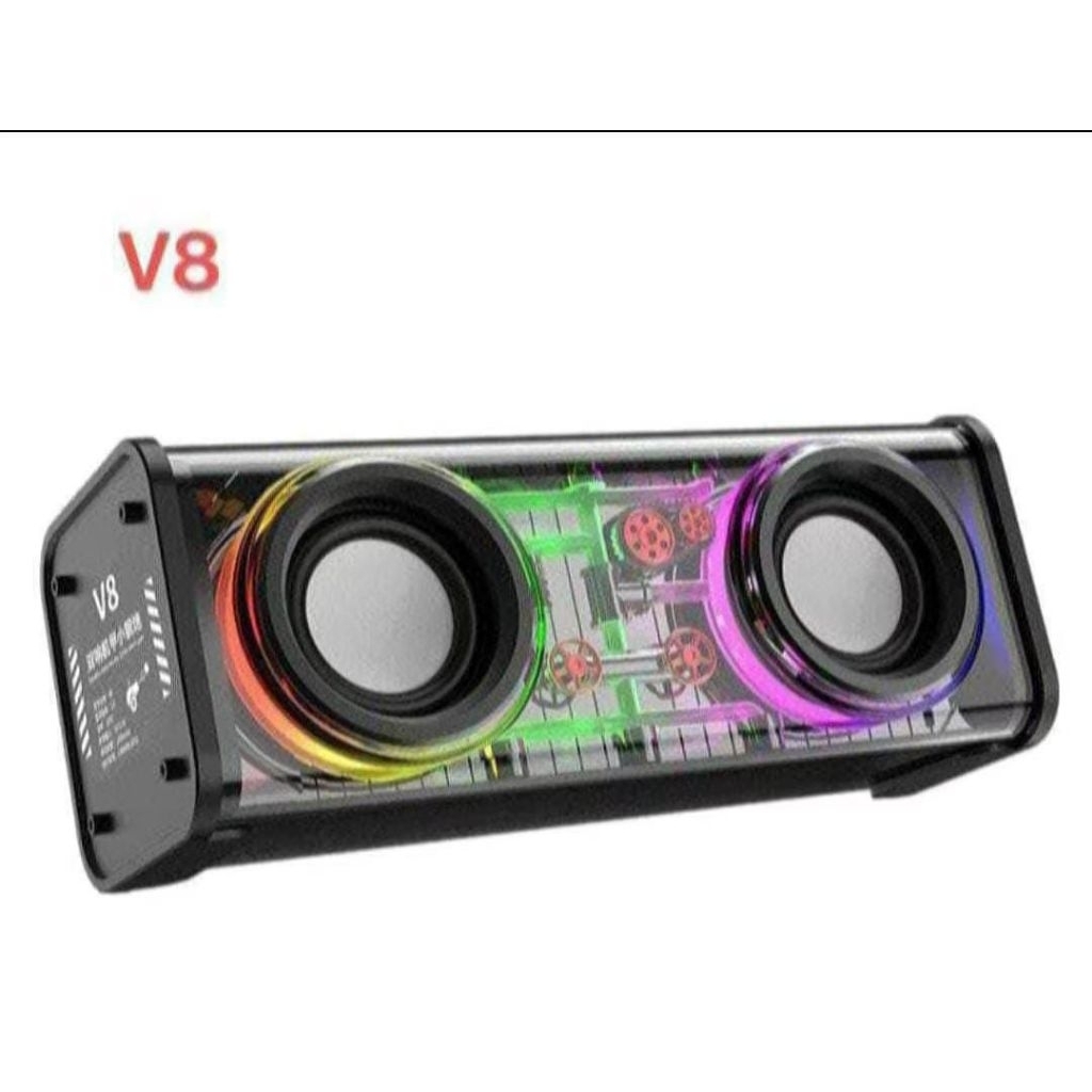 speaker bluetooth RGB V8