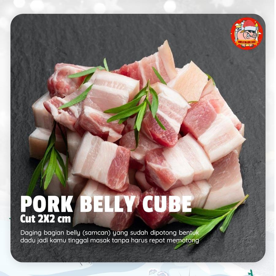 

PORK BELLY CUBE CUT SAMCAN DAGING BABI POTONG DADU SAIKORO SIAP MASAK