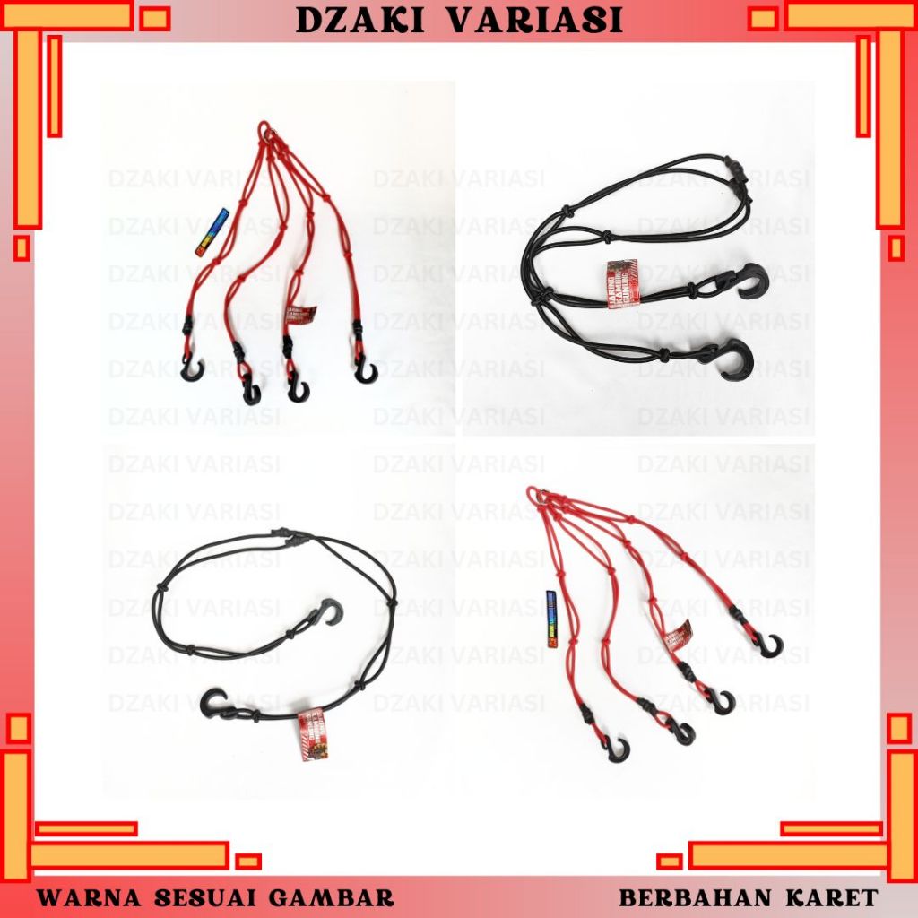 JARING KAMBING GUNUNG BOXER MOTOR TALI BAGASI JOK MOTOR JARING MOTOR JARING TAS JAS HUJAN