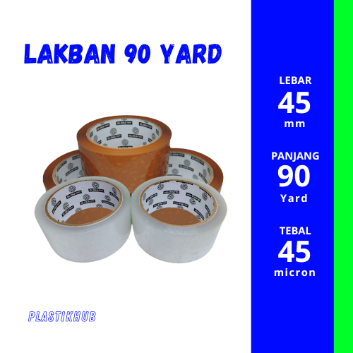 

Lakban OPP Tape 45x90Yard 1 PCS