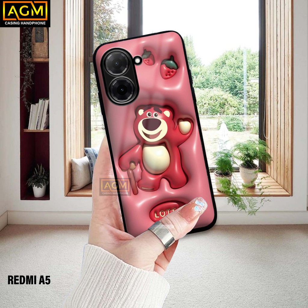 Softcase Glass Xiaomi Redmi A5 Terbaru Case Kilau - Case hp Redmi A5 Motif Terbaru [MOTIF CUTE] - Ca