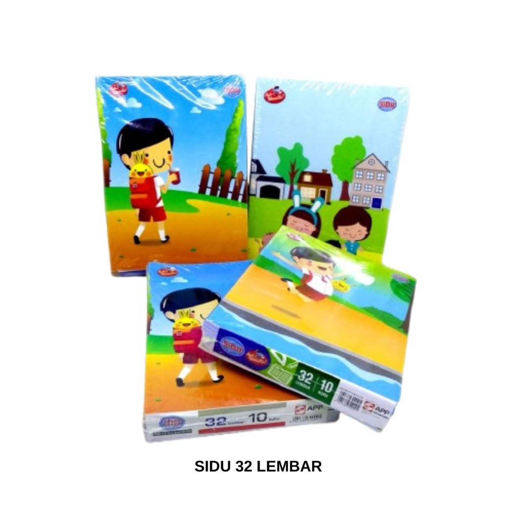 

(1PACK)BUKU SIDU 32 LEMBAR 1PACK ISI 10 BUKU Berbagai jenis tema