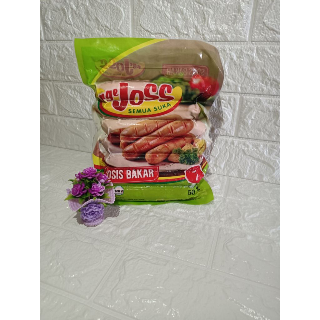 

Makanan beku Frozen food NGEJOSS Sosis bakar 7 500gr